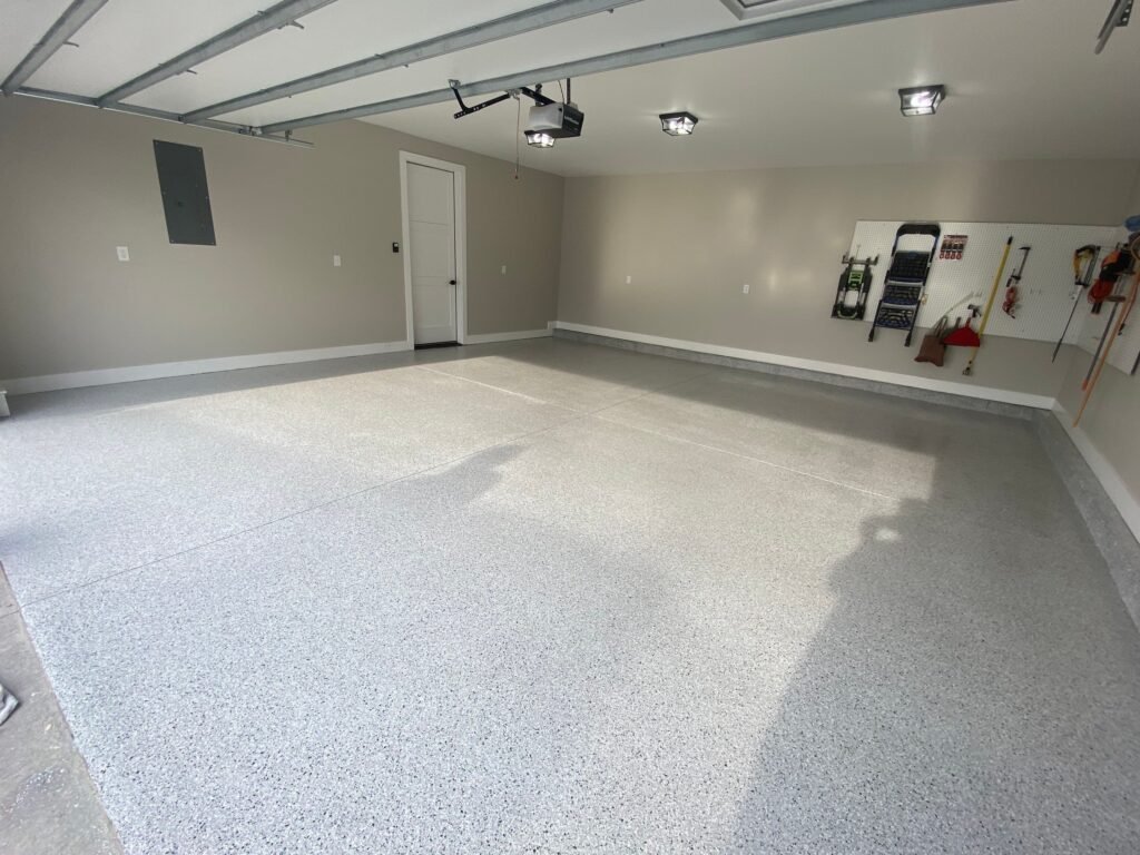 protect concrete coating floors
